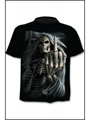 Casual Skull Print T-shirt